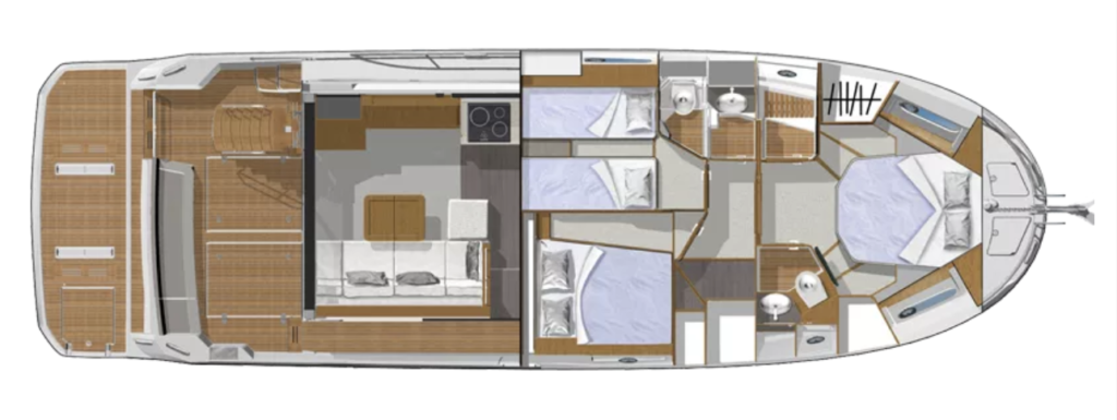 noleggio barca capri immagini coperta